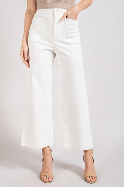 Soft Wide Leg Pant - Off White