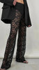 Lace Pants - Black