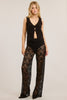 Lace Pants - Black