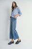 Scissor Cut Wide Leg - Medium Denim