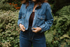 Denim Jacket with Pocket - Blue