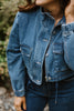 Denim Jacket with Pocket - Blue