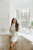 Turtleneck Sweater Dress - Ivory