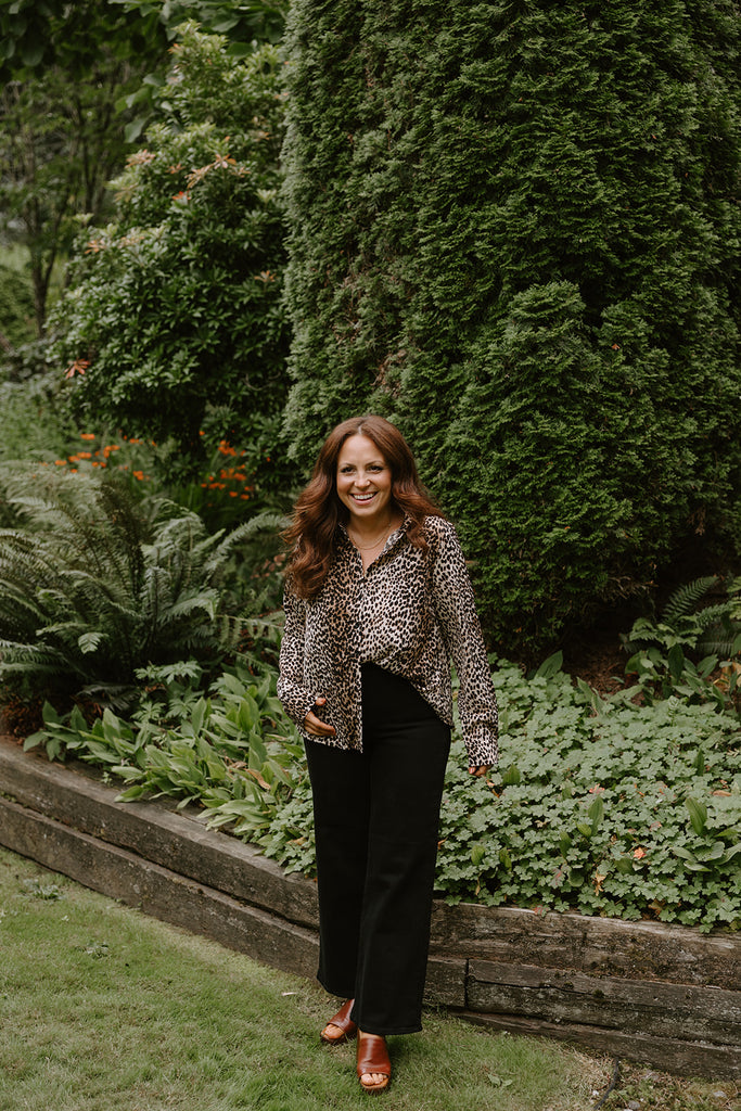 Leopard Print Blouse