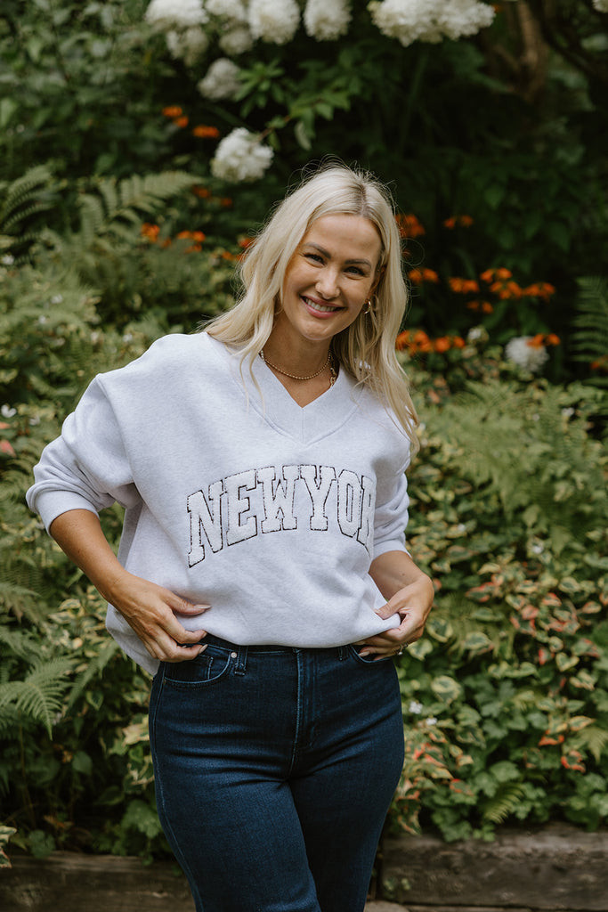 New York Sweatshirt - Grey