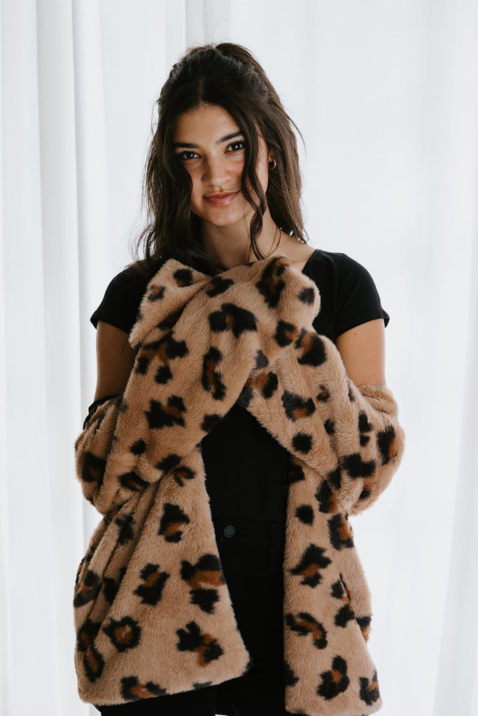 Leopard Fuzzy Jacket