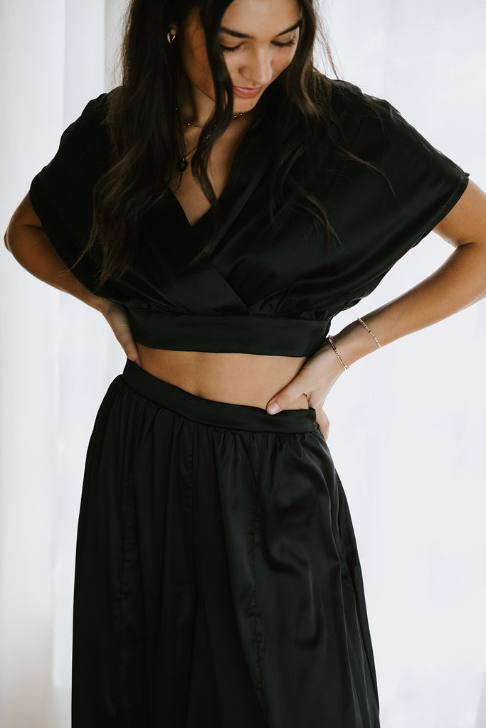 Holiday 2 Piece Set - Black