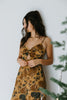 Floral Jumpsuit - Golden