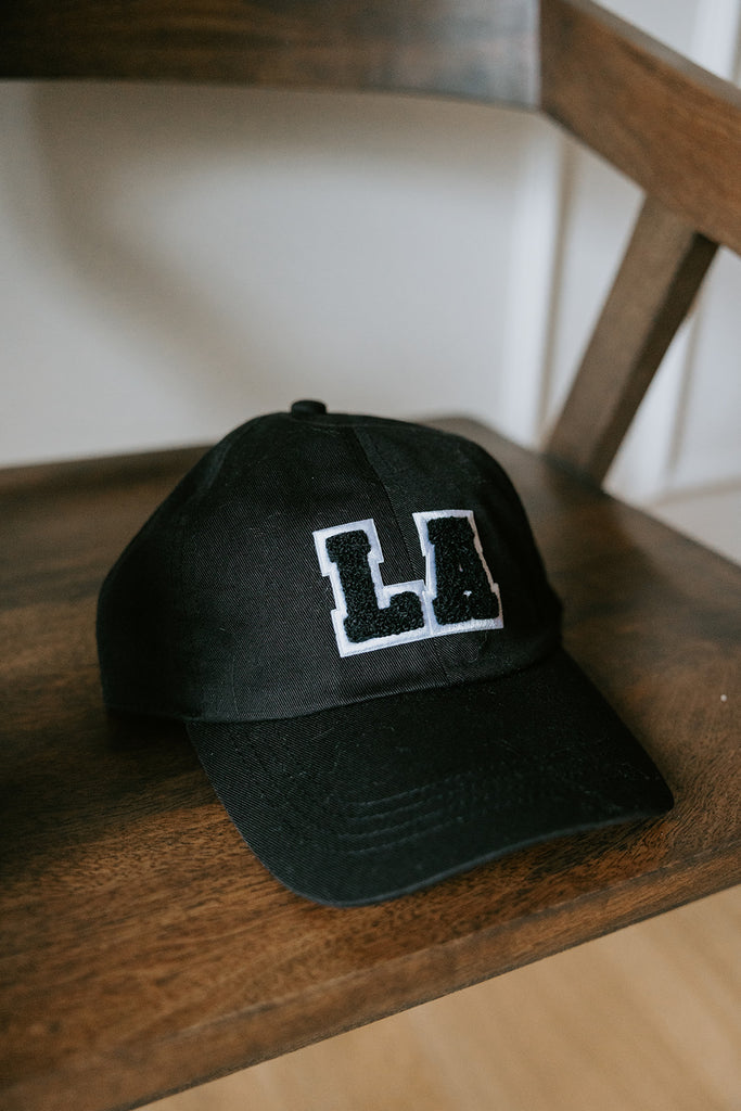 LA Chenille Patch Baseball Hat