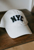 NYC Chenille Patch Baseball Hat