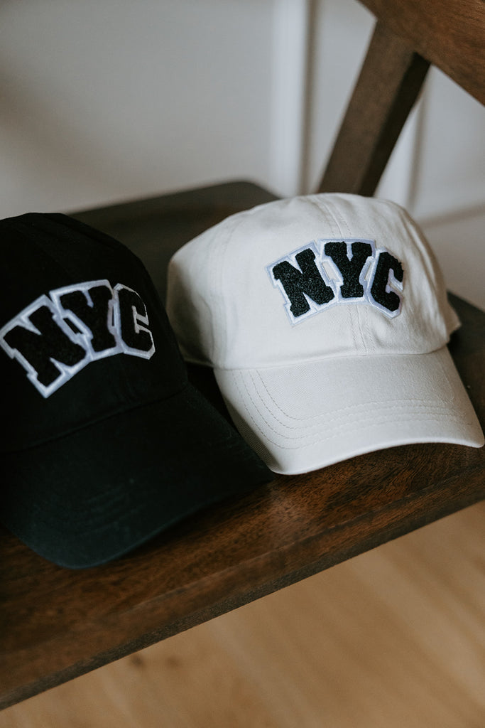 NYC Chenille Patch Baseball Hat