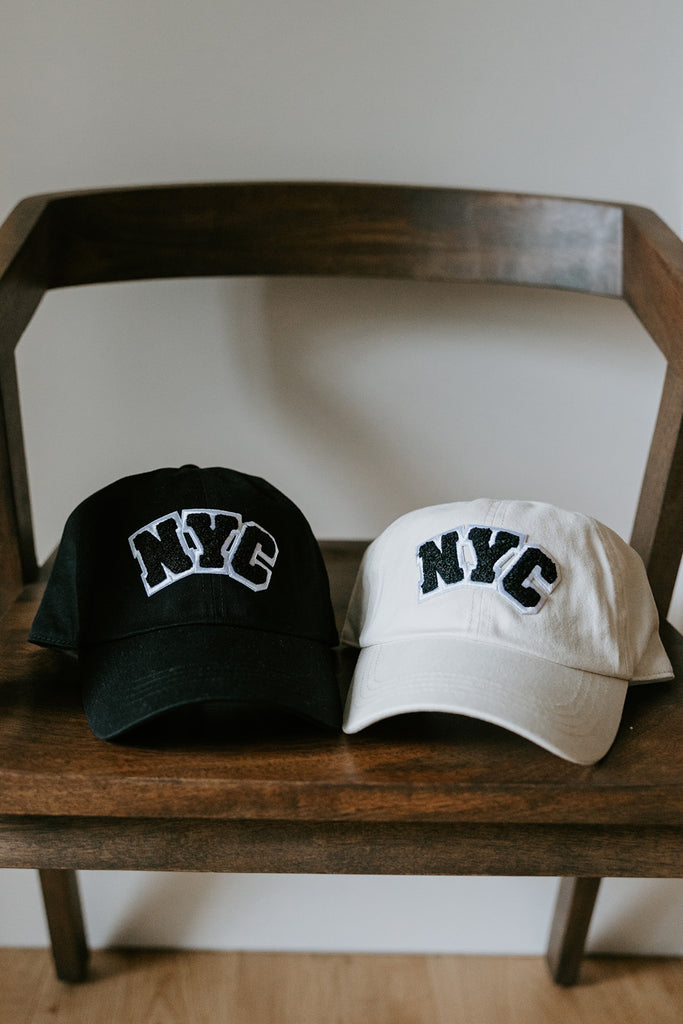 NYC Chenille Patch Baseball Hat