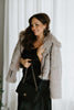 Faux Fur Jacket - Light Mocha