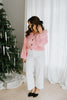 Button Up Sweater - Pink