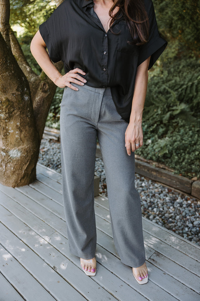 Ginasy Wide Leg Pants for Women Business Casual Dress Pants