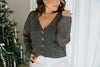 Black Sparkle Cardigan