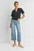 Slim Wide Leg Denim - Medium