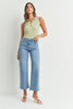 High Rise Wide Leg - Medium Denim